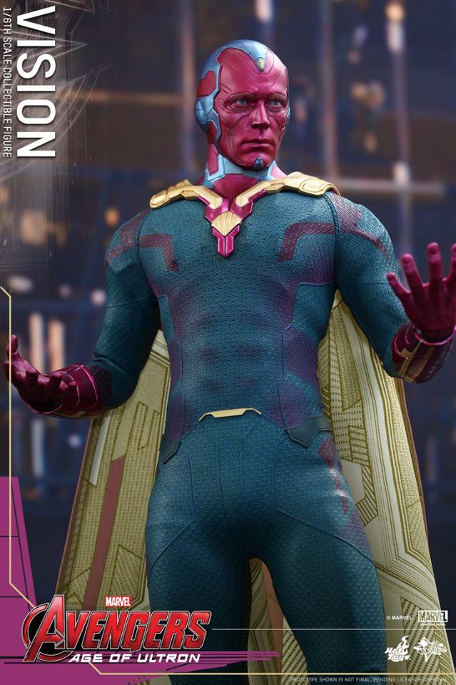HOT TOYS - Avengers: Age of Ultron - Vision 345691108