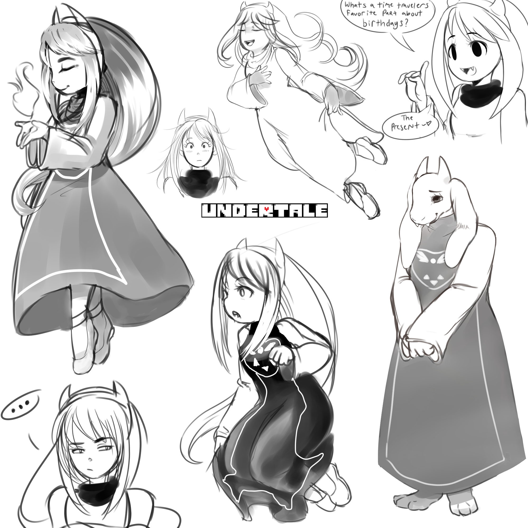 Anix's UnderTale Fanart~!  348205UndertaleNyahTheGoatMom