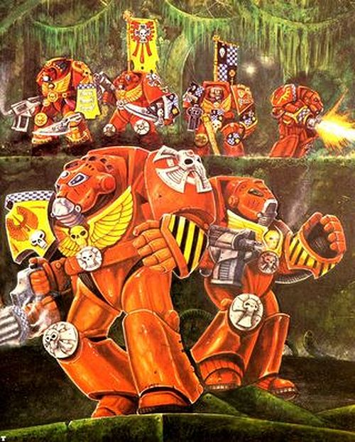 La Volonté de l'Empereur de John Blanche (Art Book) - Page 2 348970terminatorspacemarines