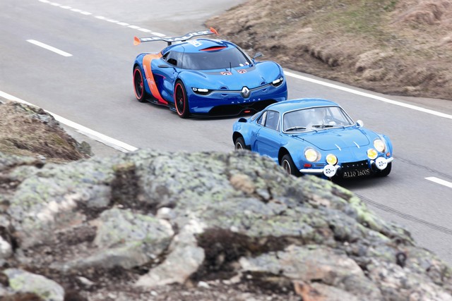 Alpine souffle ses soixante bougies à Rétromobile 353143RenaultAlpineA11050Conceptcar