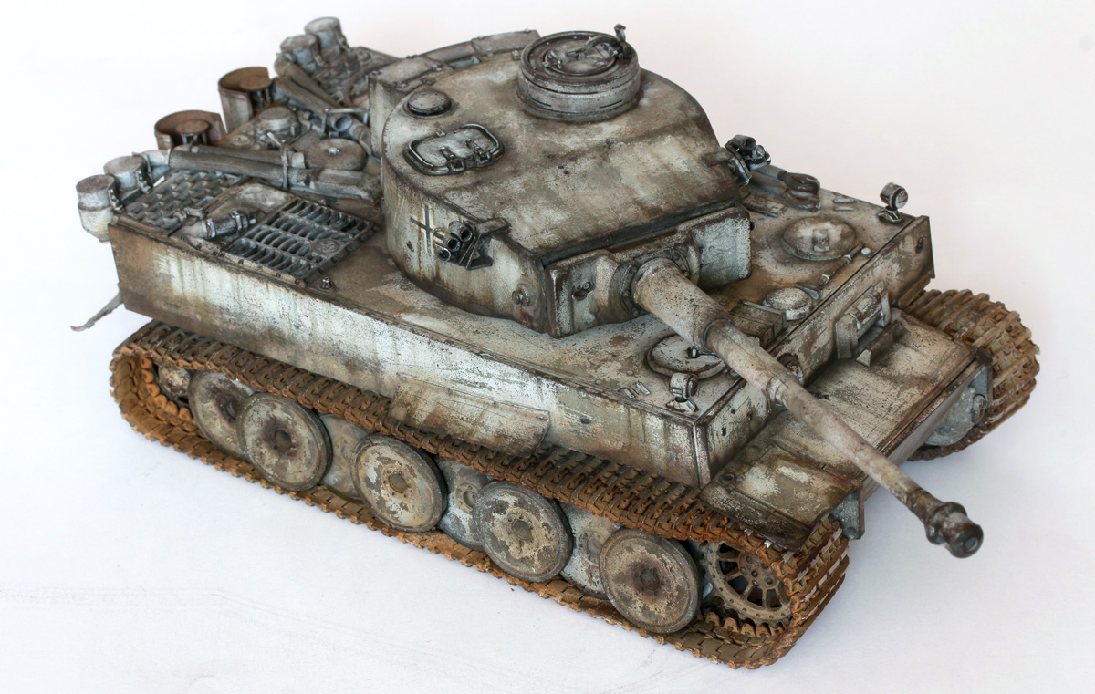 TIGRE hiver 43 TAMIYA 1/35 363073tigrewinter13