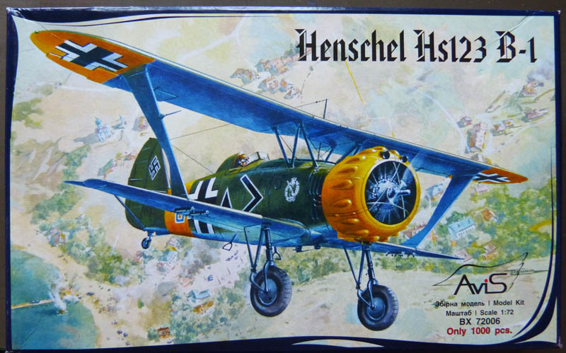 [Concours Avions Allemands WWII] - Henschel 123 B1 - Avis - 1/72. 363309He12301