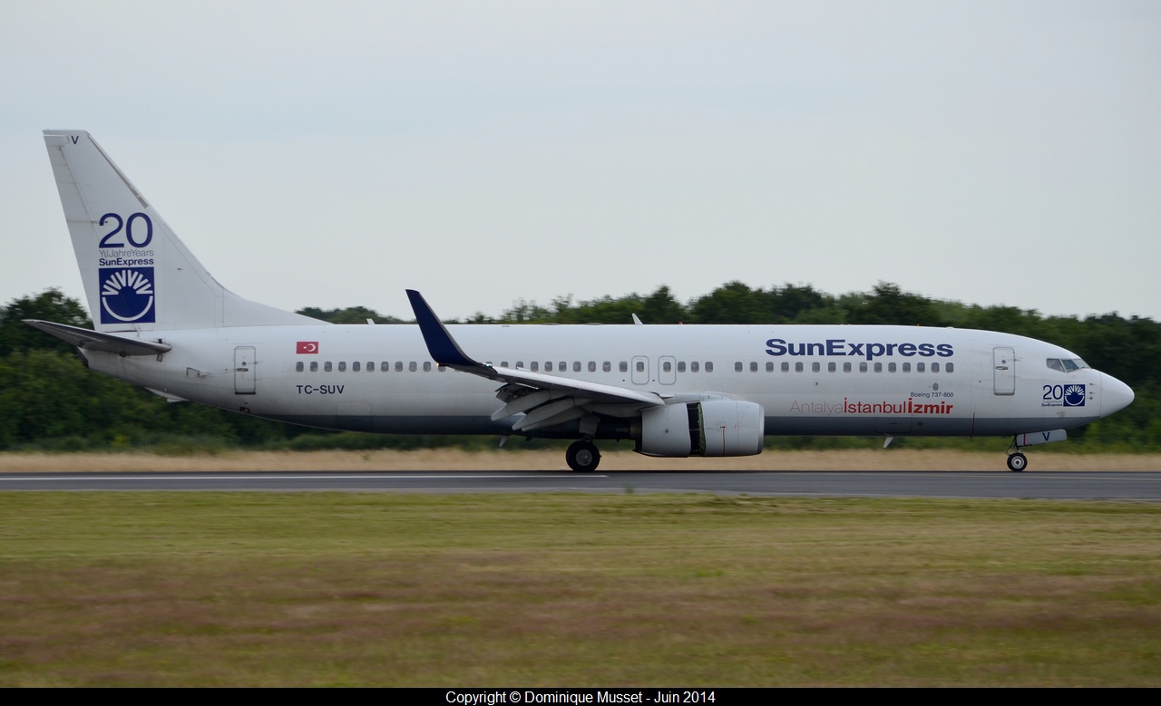 [22.06.2014] B737-800 (TC-SUV) SunExpress "20th" 365596DSC0118