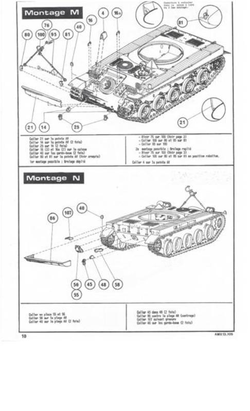  AMX 13 Canon de 105 [ Heller ] 1/35 36791013105010