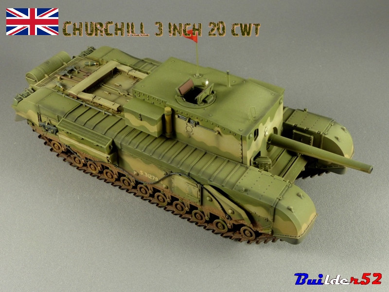 CHURCHILL 3 Inch 20 CWT  -  AFV CLUB 1/35 369780P1030053