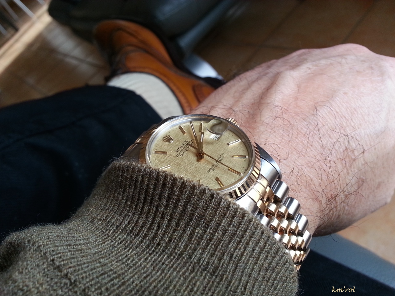 ****La montre du jour ! vol. 17**** - Page 32 370865RolexDateJust6