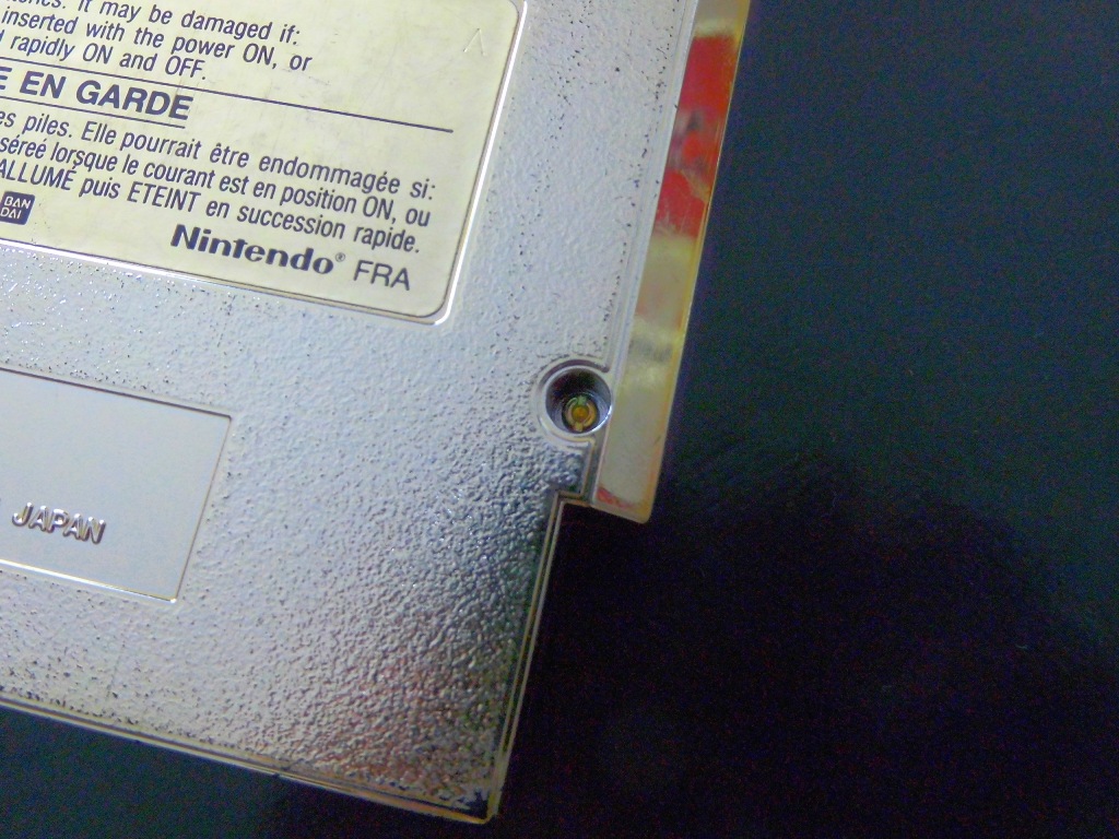 Zelda Nes avec des vis plates 375081DSCI0168