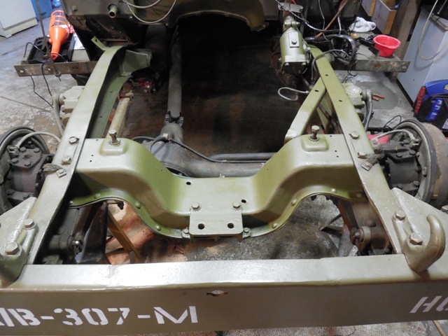 Restauration WC 54 377021D1981R2PreparationChassis