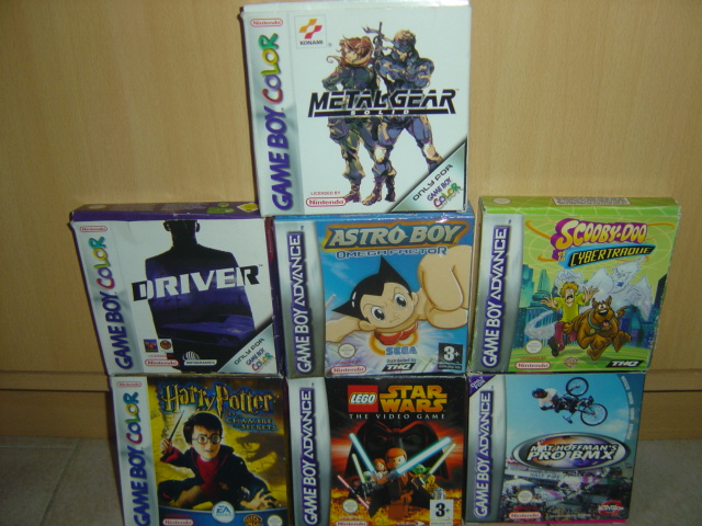 VENDS/ECH  Lot de jeux Game Boy color et Advance 379404DSC02975