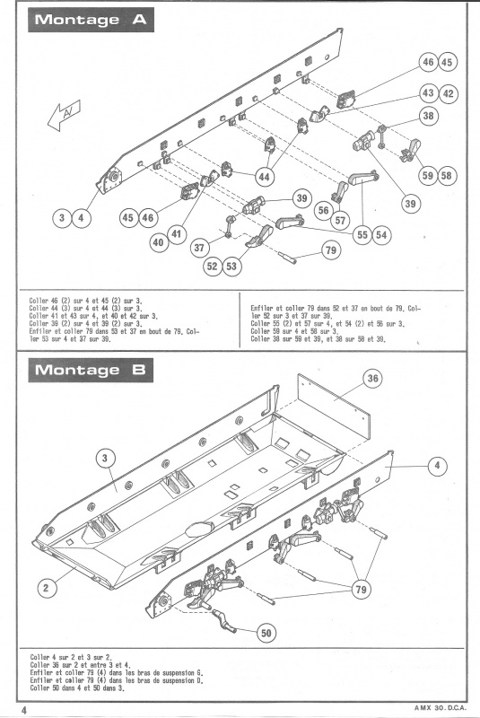  [ Heller ] AMX 30-DCA 1/35 382817HellerAMX30DCA811004