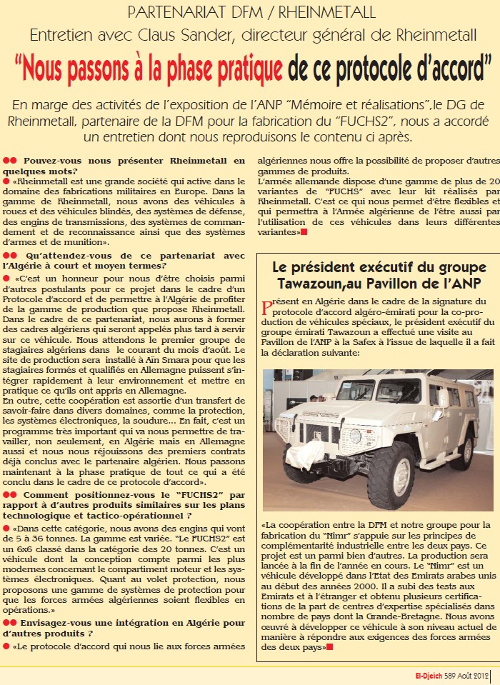 Armée Algérienne (ANP) - Tome XII - Page 11 38849320120830183541