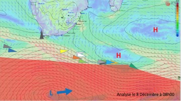 8éme édition du vendée Globe l'Everest des mers - Page 11 391914analysemeteole8decembre2016ouestoceanindienr3603603