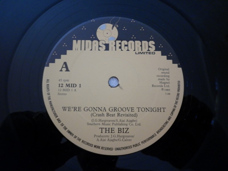 12'-THE BIZ'WE'RE GONNA GROOVE TONIGHT-83-MIDAS REC 397487biz1