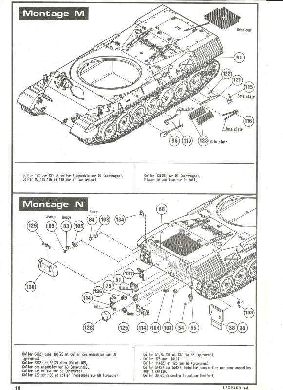 Char LEOPARD A4 [ Heller ] 1/35 399655HellerLopardA4823010