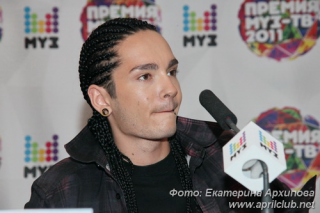 Tokio Hotel et les Muz TV en Russie le 03.06.2011 412085conf1