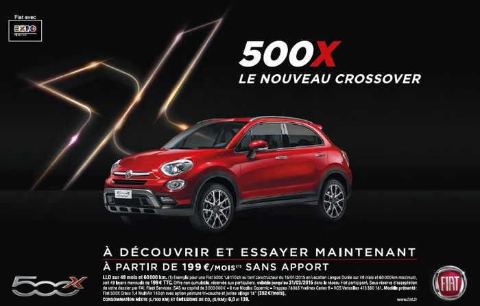 Gamme et tarifs Fiat 500X 413127nouveaucrossover500X