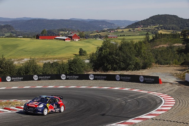 Rallycross : Les PEUGEOT 208 WRX s’offrent un doublé paradisiaque à Hell ! 414115MG1134