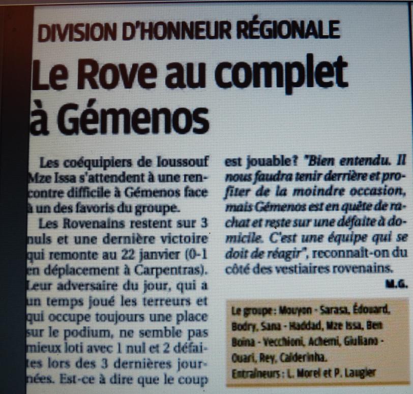 OLYMPIQUE ROVENAIS// DHR - Page 5 419366Photo030