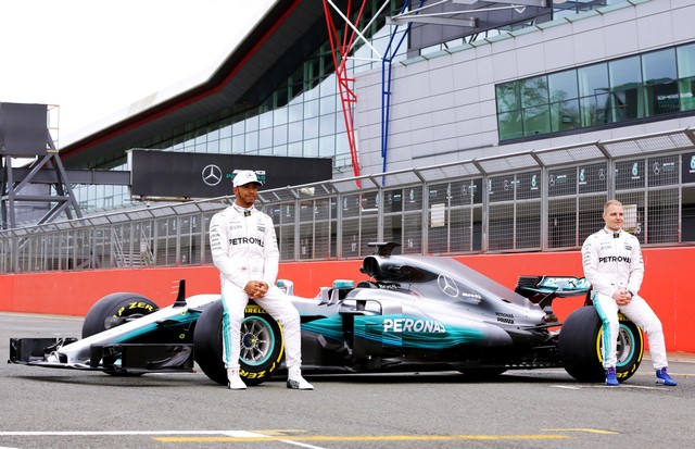  F1 : Mercedes a présenté sa nouvelle monoplace, la W08 420220M56961