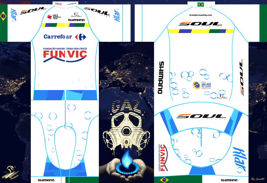 Carrefour Funvic Cycling Team 422101maillot