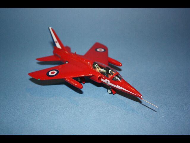 Folland Gnat Red Arrows 1/72 Matchbox (VINTAGE) 425011IMG5243