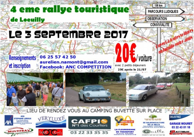 4 éme rallye touristique de loeuilly departement 80  429155afficheRB2017f