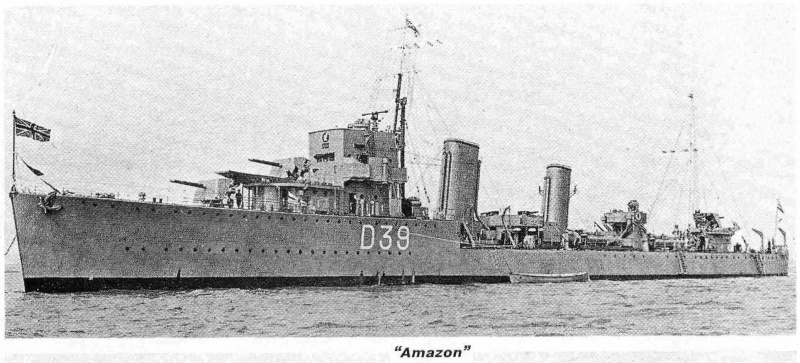 FREGATES MULTIRÔLES CLASSE AMAZON (TYPE 21) 430109HMSAmazon