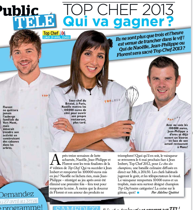 TOP CHEF 2013, les news - Page 4 430963687