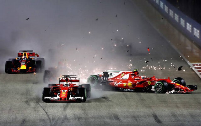 F1 GP de Singapour 2017 : Victoire Lewis Hamilton  435693848340642