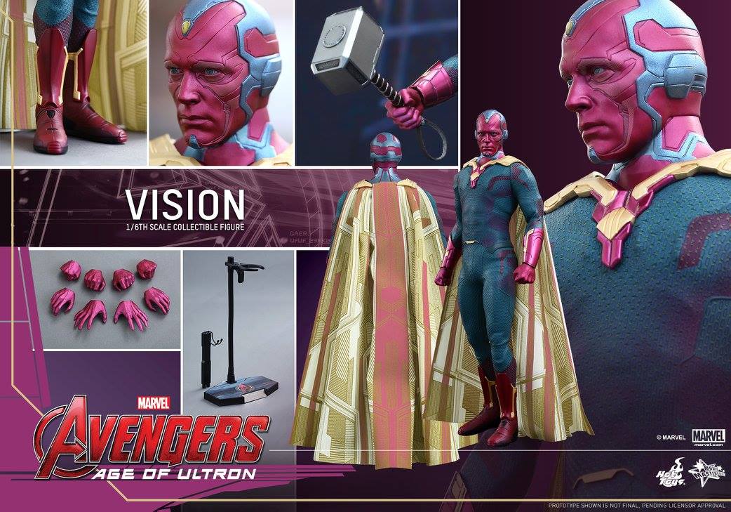 HOT TOYS - Avengers: Age of Ultron - Vision 454238113