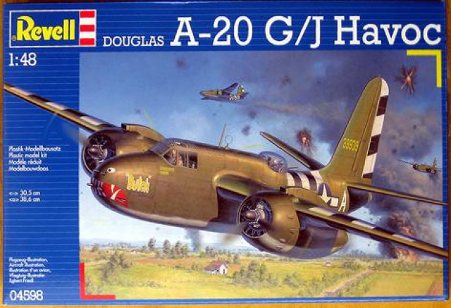 DOUGLAS A 20 G HAVOC 1/48 AMT REVELL . LA SUITE 456059img12