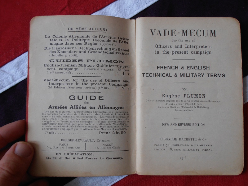  Guides Plumon 1915  Vade Mecum  458100P9060022