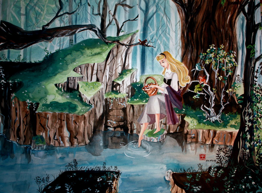 belle - [FanArts] La Belle Au Bois Dormant  - Page 2 461014SleepingbeautyintheforestbyStella974