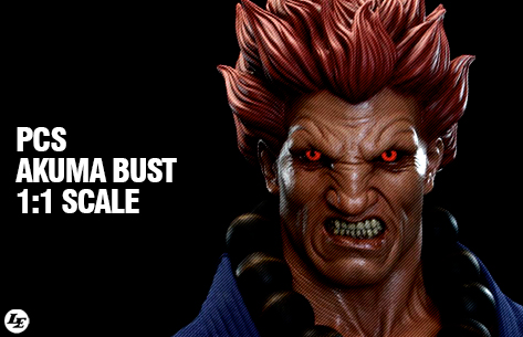 [Pop Culture Shock] Street Fighter: Akuma busto 1:1 scale 461308akuma