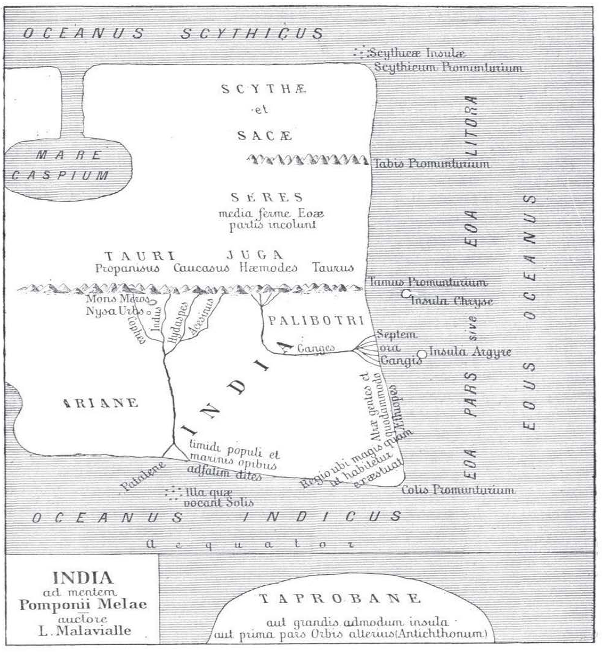 Les arpenteurs, les cartographes 464362PomponiusMela1