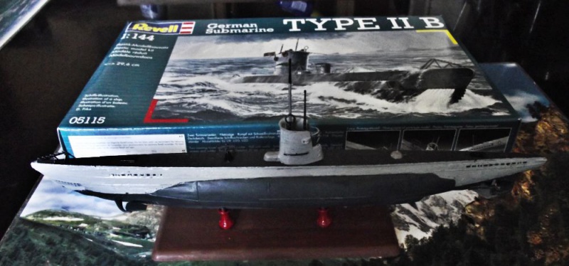 U Boot type II Revell 1/144 473205UboottypeII2