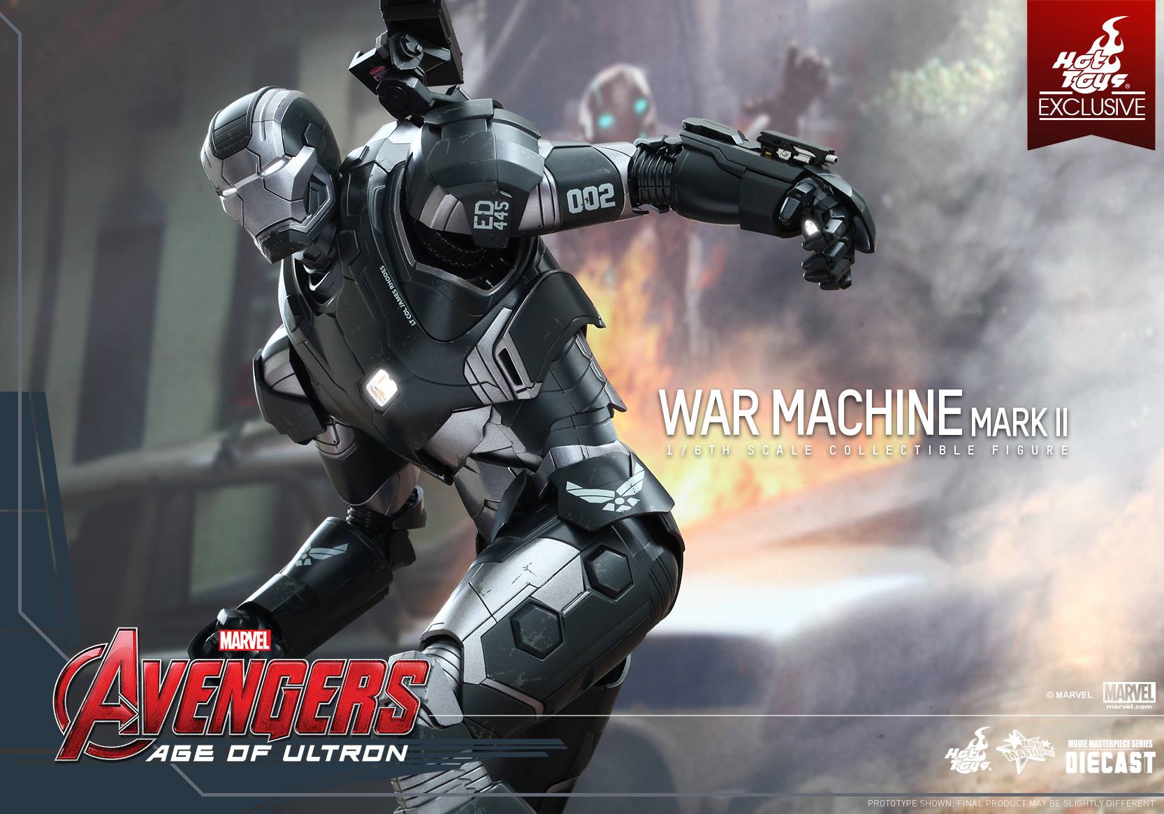 HOT TOYS - Avengers: Age of Ultron - War Machine Mark II 474411109