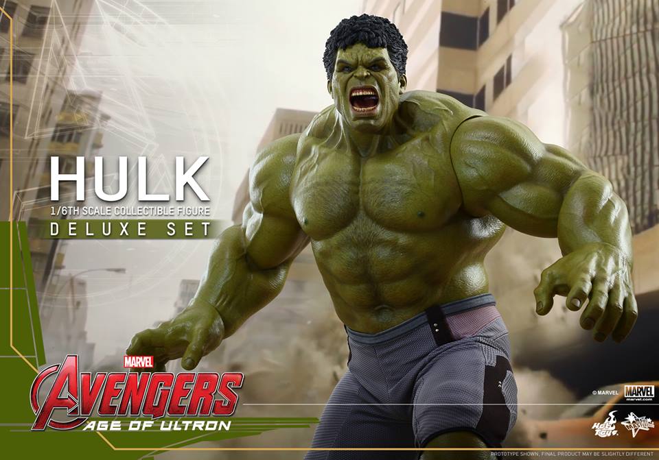 HOT TOYS - Avengers: Age of Ultron - Hulk (Deluxe Set) 474799104