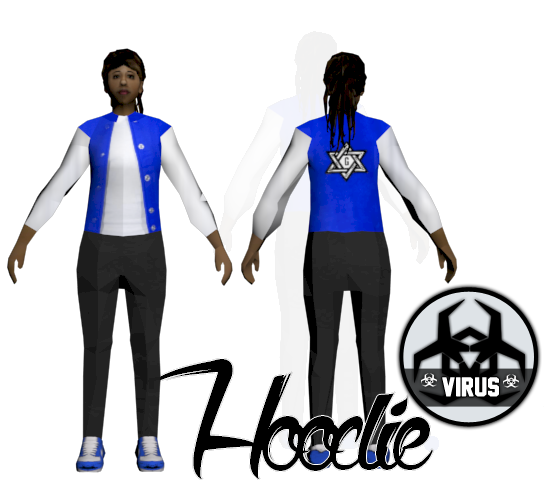 SHOWROOM hoodie virus modding - COMMANDE : on. 47919011gd