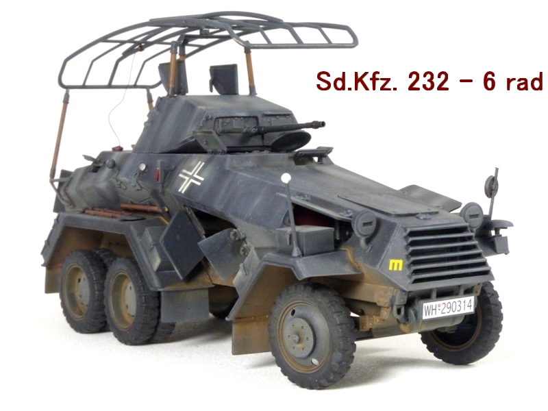 Sd.Kfz. 232 6 rad - Italeri 1/35 479402P1040090