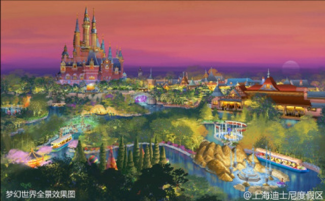 [Shanghai Disneyland] FANTASYLAND (Crystal Grotto/Peter Pan/Alice...Maze/7 Dwarfs/Winnie/Frozen)  479457SD4