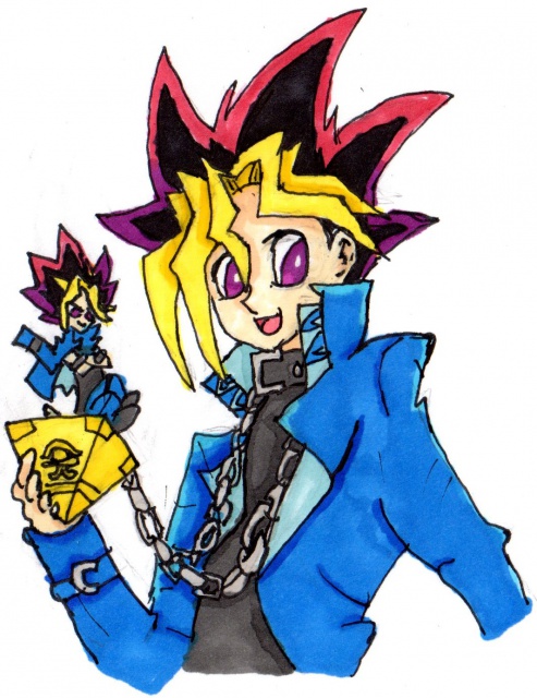 Quelques dessins de moi... 485003Yugi021