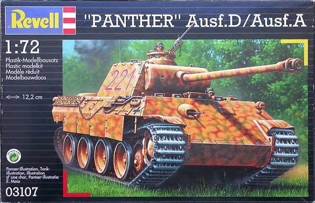 Panther Ausf. D - Revell 48731716045511185pristine