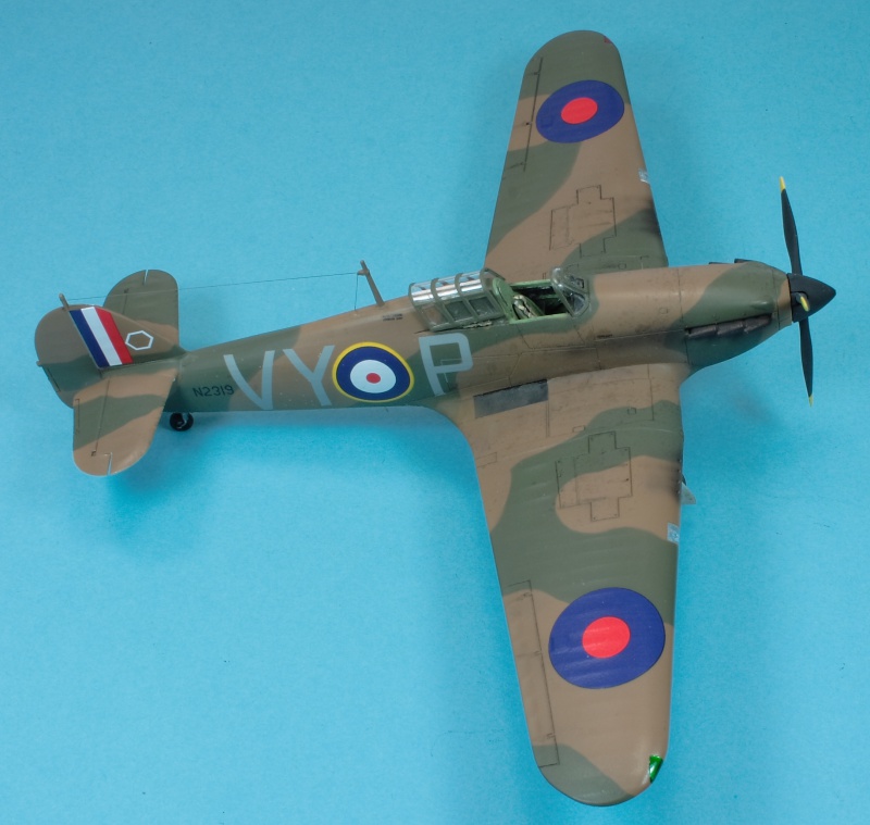 Hurricane MkI Airfix 72 Fabric Wing 487504IMG7794