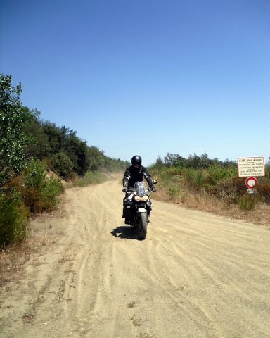 Rencontre TT entre une KLE et une Triumph Tiger 800 492400SDC14920