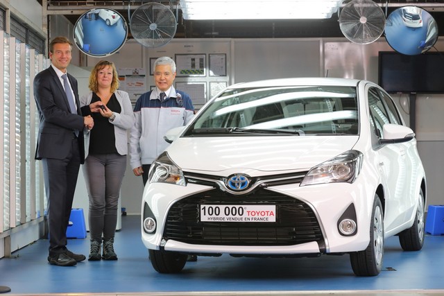 100 000 hybrides Toyota vendues en France 495177100000HybrideToyotaFrance