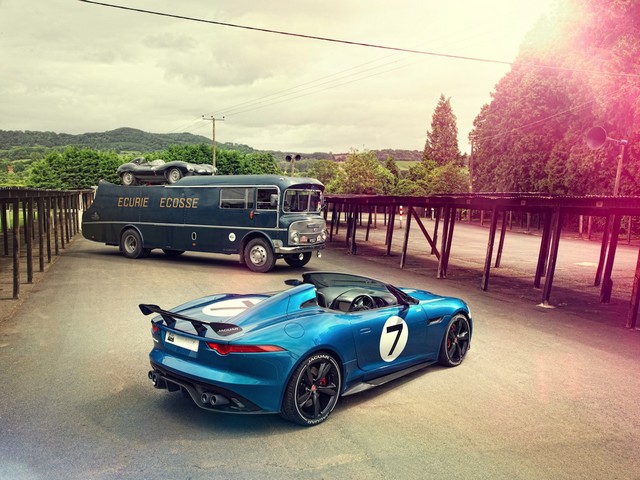 La Jaguar Project 7 fait ses débuts au Festival of Speed de Goodwood 496173JaguarProject73