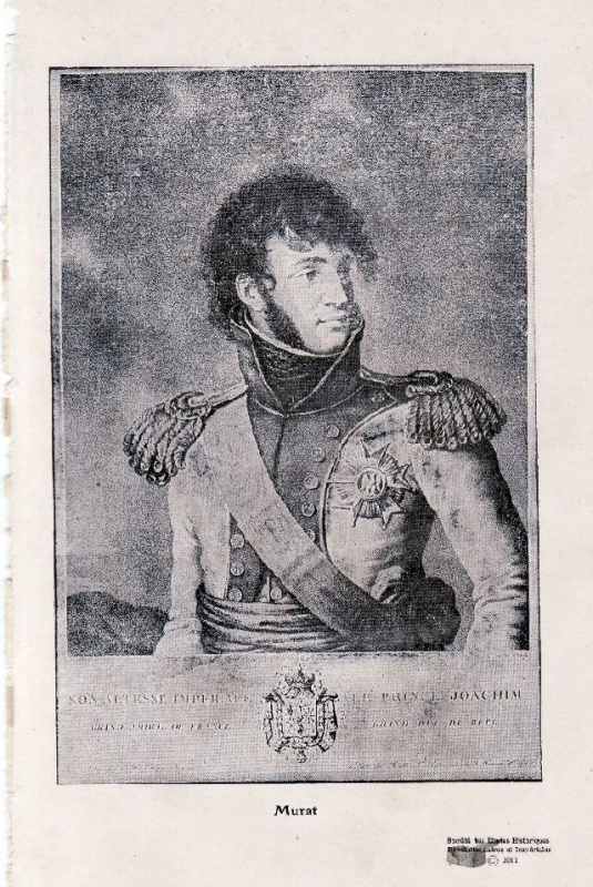 Joachim Murat : chasseur - général et Roi 497432ico1674