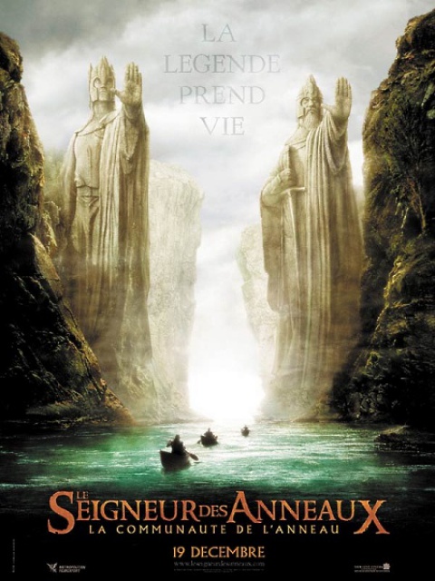 Le Seigneur des Anneaux: la Communauté de l'Anneau: 500383afficheLeSeigneurdesAnneauxlaCommunautedelAnneauTheLordoftheRingsTheFellowshipoftheRing20018