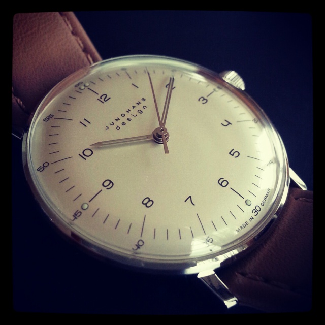 Une belle pour ma douce: Junghans Max Bill Hand-winding inside 500865604